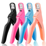 Nail Scissors U-Shaped Scissors DIY French Nail Fake Nail Scissors, Specification: Black With Hood
