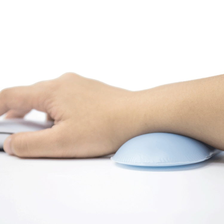 Creative Wristband Cute Silicone Hand Pillow Crystal Wrist Mouse Holder, Size: 12.7x6.2x1.8cm, Colour: Light Blue