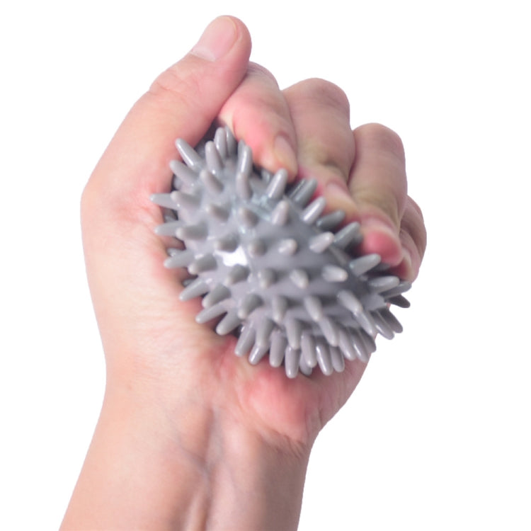 2 PCS TPR Grip Ball Rehabilitation Hemiplegia Stroke Massage Finger Ball, Specification: 6cm (Yellow)