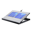 NUOXI T10 Laptop Radiator Multi-File Adjustment Aluminum Alloy Bracket(Silver) - Cooling Pads by NUOXI | Online Shopping South Africa | PMC TechLife | Buy Now Pay Later Mobicred