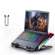 MC X500 Laptop Radiator Heightening Bracket Cooling Base(Black Red Standard Version) - Cooling Pads by MC | Online Shopping South Africa | PMC TechLife | Buy Now Pay Later Mobicred
