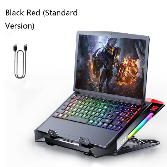 MC X500 Laptop Radiator Heightening Bracket Cooling Base(Black Red Standard Version)