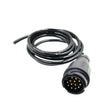 VC1013 13 Pin Housing Vehicle Harness Trampolor Integrated Line TPU RV Plug EU Plug - Terminal connectors by PMC TechLife | Online Shopping South Africa | PMC TechLife | Buy Now Pay Later Mobicred