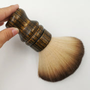 Hair Cut Broken Hair Duster Brush Solid Wood Soft Bristles Cleaning Brush Hairdressing Suppliess(S1 Brush)