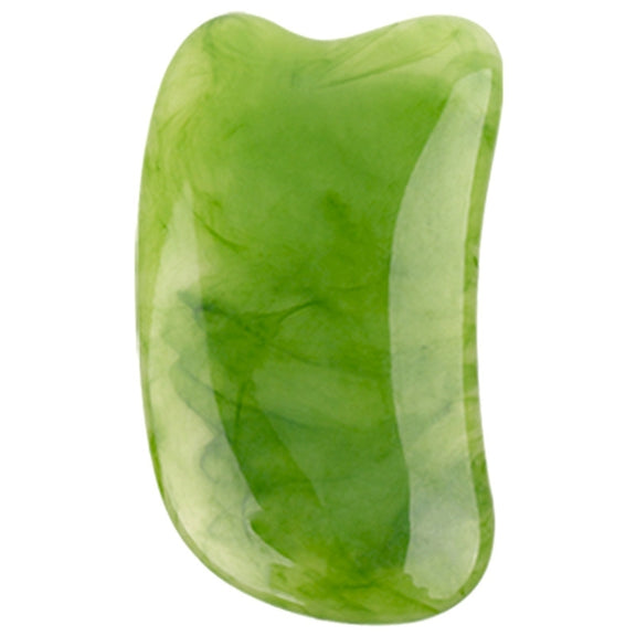 Resin Scraping Sheet Massage Facial Tendon Stick Beauty Salon Shave Board Acupuncture Pen, Color Classification: Amber Point Stick