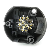 VS1130E 13P 12V RV Traveler Trailer Nylon Water-resistant Plug Socket EU Plug