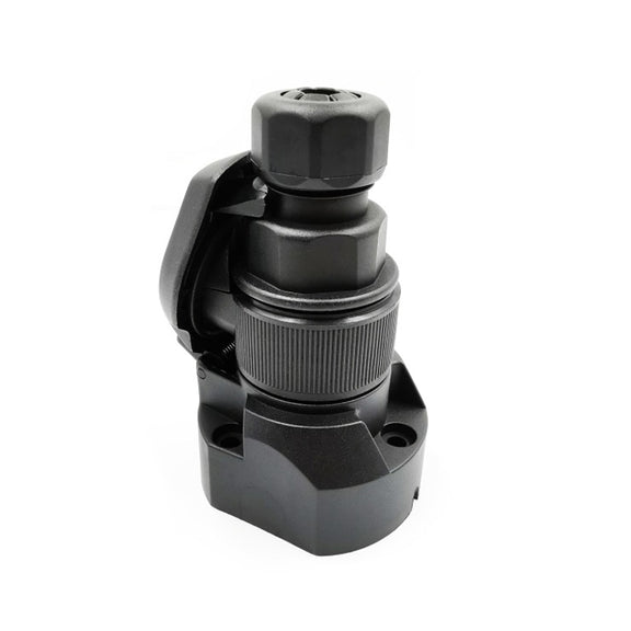 VS1130E 13P 12V RV Traveler Trailer Nylon Water-resistant Plug Socket EU Plug
