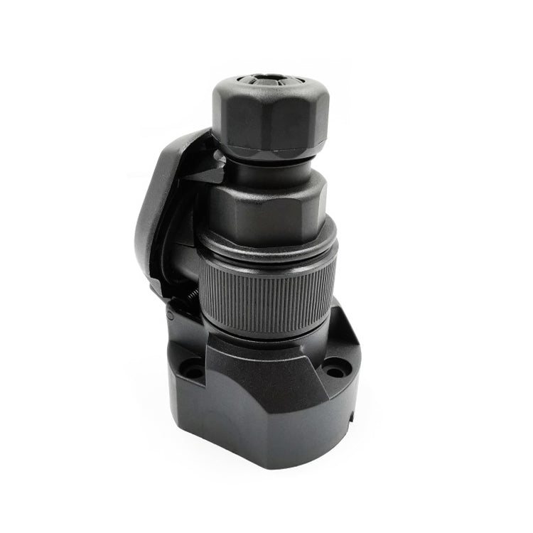 VS1130E 13P 12V RV Traveler Trailer Nylon Water-resistant Plug Socket EU Plug