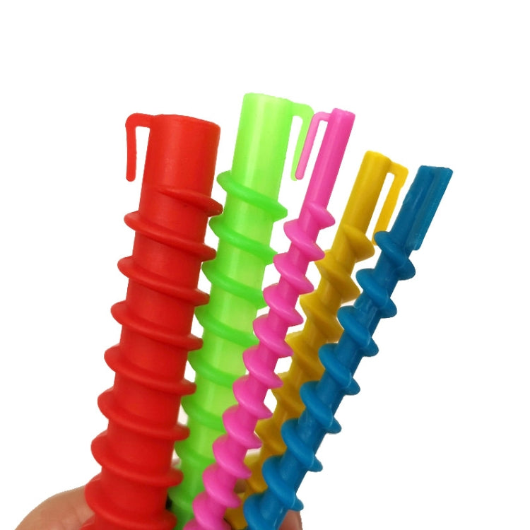 Hairdressing Curly Hair Perm Cold Perm Screw Bar Hair Salon Supplies Color Random Delivery, Specification: Big Empty Core