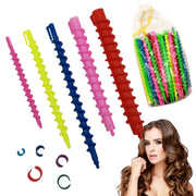 Hairdressing Curly Hair Perm Cold Perm Screw Bar Hair Salon Supplies Color Random Delivery, Specification: Medium Core