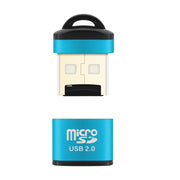 480Mbps Mini Micro SD Card Mobile Phone High-Speed TF Memory Card Reader Computer Car Speaker Card Reader(Black)