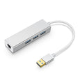 YH-U1009 3 x USB 3.0 + RJ45 to USB 3.0 External Drive-Free HUB for Laptops, Random Color Delivery - USB 3.0 HUB by PMC TechLife | Online Shopping South Africa | PMC TechLife | Buy Now Pay Later Mobicred