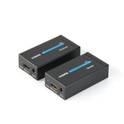 HDY-60 HDMI to RJ45 60m Extender Single Network Cable to For HDMI Signal Amplifier(US Plug)