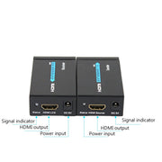 HDY-60 HDMI to RJ45 60m Extender Single Network Cable to For HDMI Signal Amplifier(US Plug)
