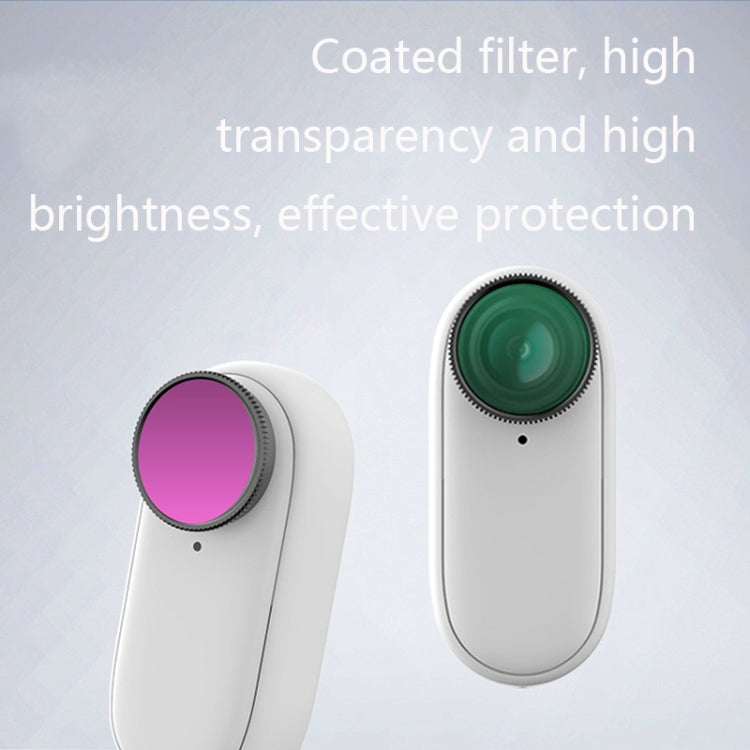 Sunnylife Sports Camera Filter For Insta360 GO 2, Colour: CPL