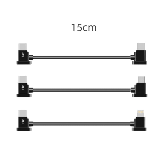 Sunnylife TY-X9304 Suitable For DJI Mavic Air 2S / DJI FPV Flight Glasses V2 / Mavic Mini2 / Osmo Pocket 2 Mobile Phone Tablet Cable 15cm Type-C to Type-C Cable