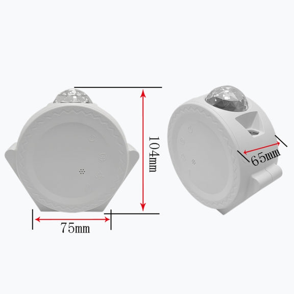 SC511 3 In 1 Watermark Starry Sky Projector Graffiti Smart Atmosphere Night Light, Light color: White WiFi