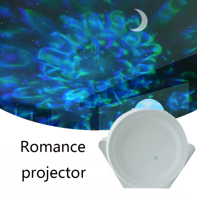 SC511 3 In 1 Watermark Starry Sky Projector Graffiti Smart Atmosphere Night Light, Light color: White WiFi