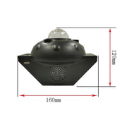 SC522-01 USB Bluetooth Music Watermark Starry Sky Projection Light LED Stage Light Night Light(Black)