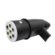 VP270ES 24V 7P Socket Trailer Signal Transmission Connector EU Plug
