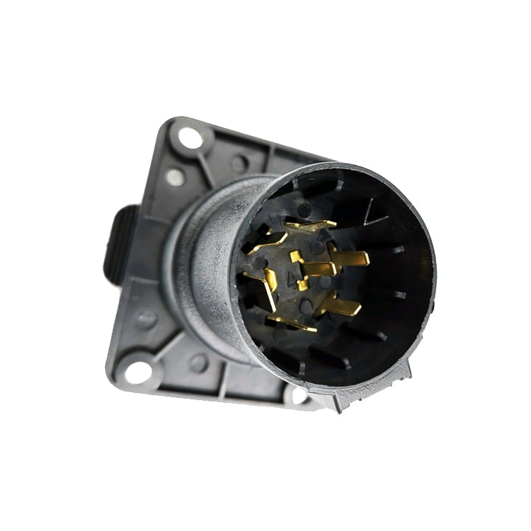 2 PCS VS170U-1 6-24V 7P Water-resistant Trailer Plug Socket Connector RV Yacht Power Plug US Plug