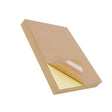 GYNP8081 100 PCS Laser Inkjet Mark Sticker A4 Kraft Paper Self-Adhesive Printing Paper, Colour: Light - Printing Paper by PMC TechLife | Online Shopping South Africa | PMC TechLife | Buy Now Pay Later Mobicred