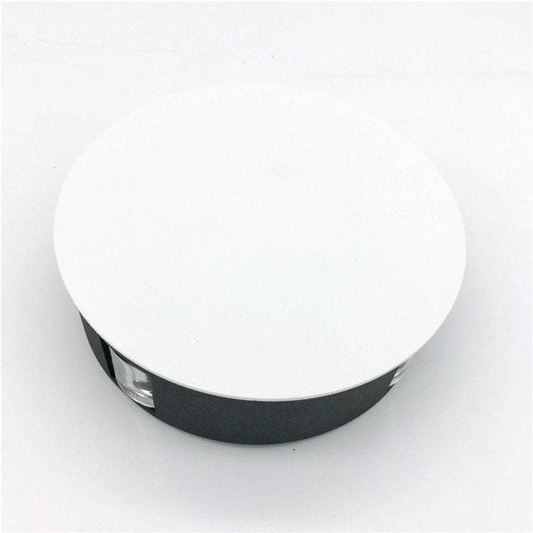 Round 12W LED Cross Star Wall Light Style Lamp Bar Network Bar KTV Club Background Wall Decoration Light(White Light)