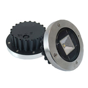 Outdoor Solar Buried Light Household Garden Grass Ground Water-resistant Lamp(Warm Light)