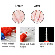 3 PCS Ceramicv Nail Polisher Electric Nail Polisher Accessories(OMT-32)
