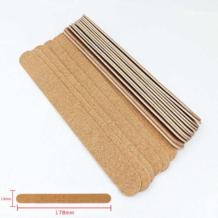 50 PCS Nail Polishing And Rubbing Strips Nail Polishing Tools, Specification: 178mmx19mm