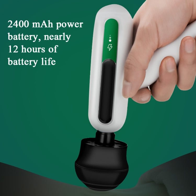 Mini Portable USB Rechargeable Electric Fascia Gun Muscle 12-speed Adjustable LCD Touch Screen Massage Gun