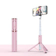 Bluetooth Selfie Stick with Tripod Multi-function Gimbal Mobile Phone Fill Light Live Support(Girl Powder) - Selfie Sticks by PMC TechLife | Online Shopping South Africa | PMC TechLife | Buy Now Pay Later Mobicred