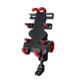 Motorcycle Metal Navigation Mobile Phone Bracket,Style: Rearview Mirror Installation (Anti-theft) - Holder by PMC TechLife | Online Shopping South Africa | PMC TechLife | Buy Now Pay Later Mobicred