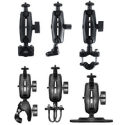 Motorcycle Riding Recorder Bracket Camera Holder, Style: KZ05 + KL04 + KD01