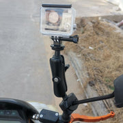 Motorcycle Riding Recorder Bracket Camera Holder, Style: KZ05 + KL04 + KD01