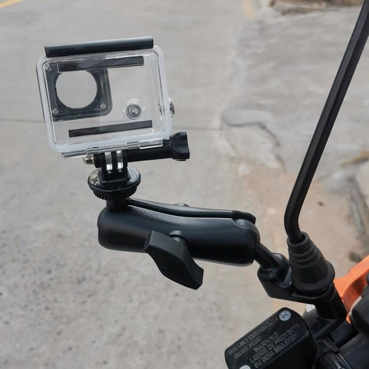 Motorcycle Riding Recorder Bracket Camera Holder, Style: KZ05 + KL04 + KD01