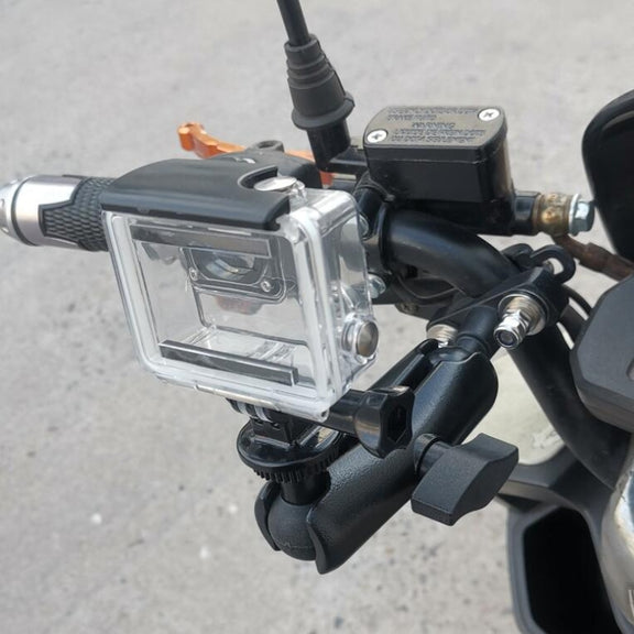 Motorcycle Riding Recorder Bracket Camera Holder, Style: KZ05 + KL04 + KD04