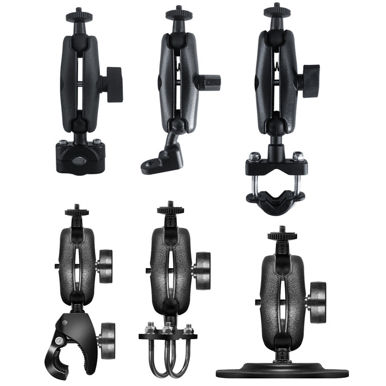 Motorcycle Riding Recorder Bracket Camera Holder, Style: KZ05 + KL04 + KD07