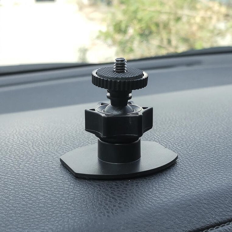 Mini Gimbal Camera Bracket Desktop Mobile Phone Bracket Recorder Car Bracket 1/4 Screw Connector for GoPro