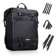 Rhinowalk Multi-Function Motorcycle Rear Seat Bag Combination Rear Shelf Pannier, Colour: Black 20L - free shipping - PMC TechLife - Order now!