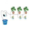 G89456 Solar Intelligent Voice Timing Automatic Flower Watering Device Lazy Plant Dripper, Specification: Single Pump 10 Sets(White) - Watering & Irrigation by PMc TechLife | Online Shopping South Africa | PMc TechLife | Buy Now Pay Later Mobicred