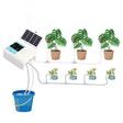 G89456 Solar Intelligent Voice Timing Automatic Flower Watering Device Lazy Plant Dripper, Specification: Double Pump 20 Sets Drop 15M Tube(White) - free shipping - PMc TechLife - Order now!