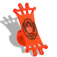 Multifunctional Silicone Bicycle Mobile Phone Holder Motorcycle Riding Navigation Fixed Bracket(Orange) - Holders by PMC TechLife | Online Shopping South Africa | PMC TechLife | Buy Now Pay Later Mobicred