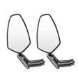 1 Pair WEST BIKING Bicycle Rearview Mirror Adjustable Mirror Mountain Bike Foldable Rearview Mirror(Short) - free shipping - PMC TechLife - Order now!