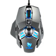 T-WOLF V10 USB Interface 7 Buttons 6400 DPI Gaming Wired Mouse Custom Macro Programming 4-Color Breathing Light Gaming Mouse, Cable Length: 1.5m(Gun Color) - Wired Mice by T-WOLF | Online Shopping South Africa | PMC TechLife | Buy Now Pay Later Mobicred