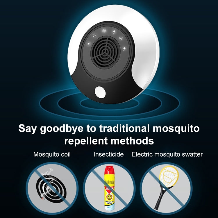 SYK-1813 Ultrasonic Insect Repellent High-Power Household Mosquito Repellent US Plug(Blue)