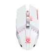 T-WOLF Q15 6-Buttons 1600 DPI Wireless Rechargeable Mute Office Gaming Mouse with 7 Color Breathing Light(Pearl White) - free shipping - PMC TechLife - Order now!