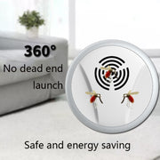 Ultrasonic Mouse Repeller Mute Noise Reduction Mosquito Killer(UK Plug)