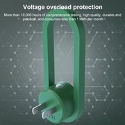 TS-06-13 Ultrasonic Mosquito Repellent Electronic Night Light Mosquito Repellent US Plug(White)