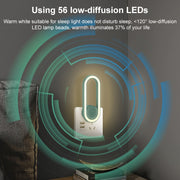 TS-06-13 Ultrasonic Mosquito Repellent Electronic Night Light Mosquito Repellent US Plug(White)
